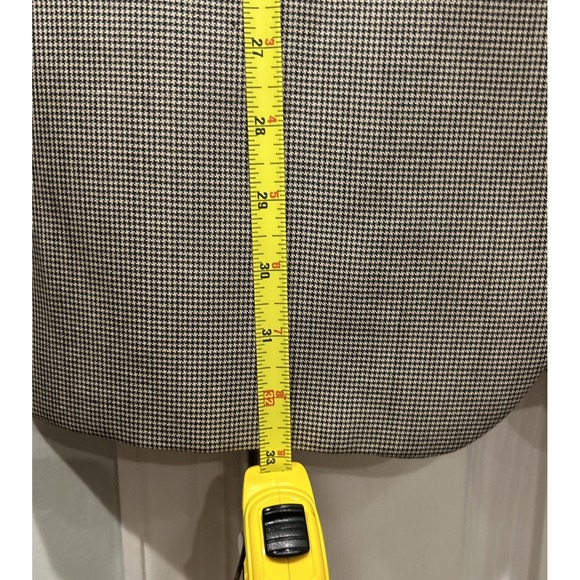 Britches of Georgetown BIELLA Houndstooth Blazer/Sports Coat 40R Vintage Preppy - Picture 7 of 8